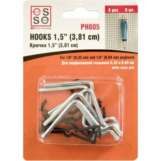 Угловой крючок для перфопанели ESSE PH805