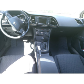 Ковры в салон автомобиля seat leon iii 2012 - 2020 Eva Smart 2445-A1A6-S