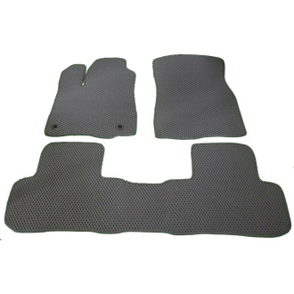 Ковры в салон автомобиля toyota highlander iii (u50) 7мест 2013 - 2019 Eva Smart 2524-B1B2-S