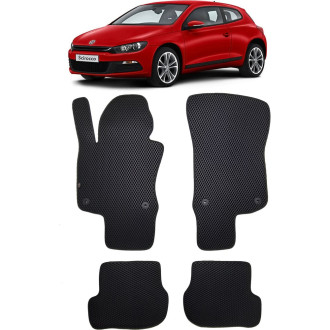 Ковры в салон автомобиля volkswagen scirocco 2008 - 2014 Eva Smart 2172-B5B5-S