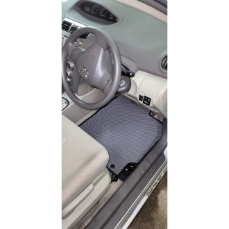 Ковры в салон автомобиля toyota belta правый руль вариант макси 3d 2005 - 2012 Eva Smart 3753-A6B5-S