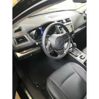 Ковры в салон автомобиля subaru legacy vi рестайлинг 2017 - 2020 Eva Smart 3214-B1B2-S
