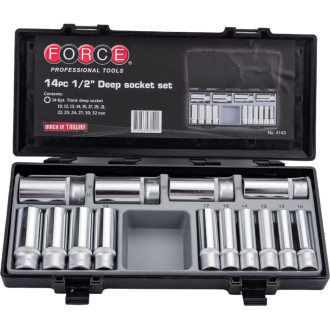 Набор шестигранных головок FORCE 4143
