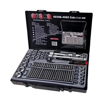 Набор шестигранных головок FORCE 4234B+4583