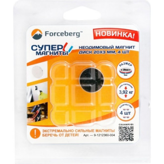 Неодимовый магнит-диск Forceberg 9-1212360-004