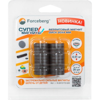 Ферритовый магнит-диск Forceberg 9-2412172-020
