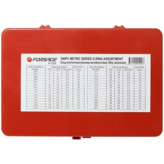 Резиновые маслобензостойкие уплотнительные кольца Forsage 12619 F-727