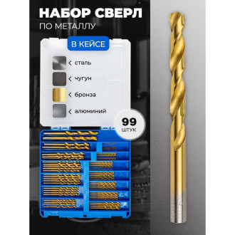 Сверла по металлу Forsage F-924U100