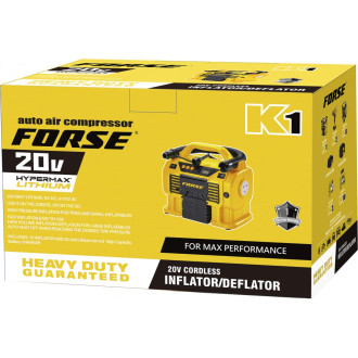 Многофункциональный беспроводной автомобильный компрессор FORSE FORSE K1
