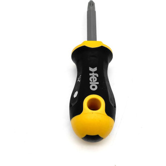 С двухсторонней битой отвертка Felo Ergonic Stubby