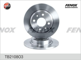 Тормозной диск 2108-99, Калина ТВ2108 О3 07 FENOX TB2108O3