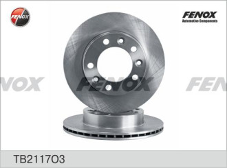 Тормозной диск 2217,2752 Соболь FENOX TB2117O3