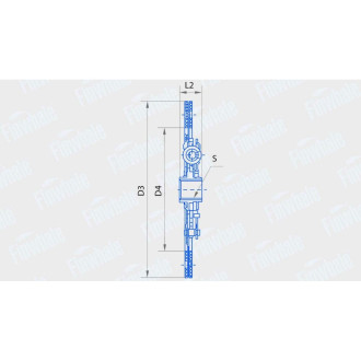 Диск сцепления ГАЗ 31029, 3110, Gazelle, Sobol и модификации FINWHALE 24D306
