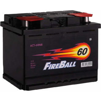 Аккумулятор FIRE BALL 6ст 60 NR 510 А CCA