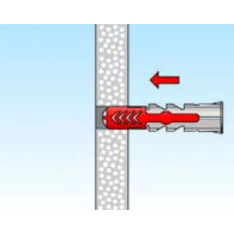 Дюбель Fischer DUOPOWER 10X80 (25 шт.)