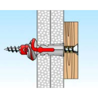 Дюбель Fischer DUOPOWER 10X80 (25 шт.)