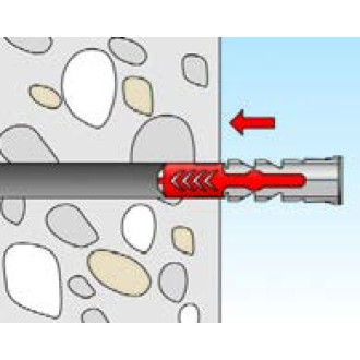 Дюбель Fischer DUOPOWER 10X80 (25 шт.)