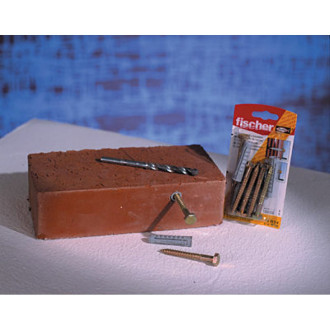 Дюбель для полнотелых материалов Fischer SX 8X40