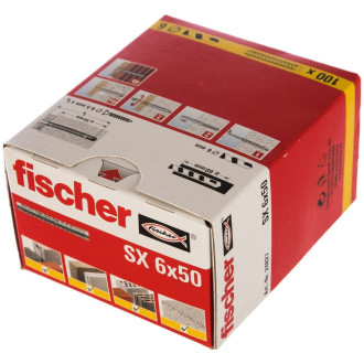 Дюбель Fischer SX 6X50 100шт.