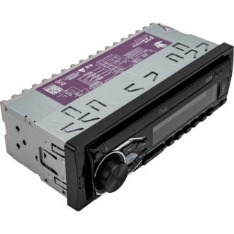 Автомагнитола FIVE (1din/красная/Bluetooth/USB/AUX/SD/FM/4*50) F22R