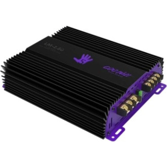 Усилитель FIVE LM-2.80 2*80Вт/2-1 канал/BassBoost-пульт/4-2 Ом/High-pass/Low-pass