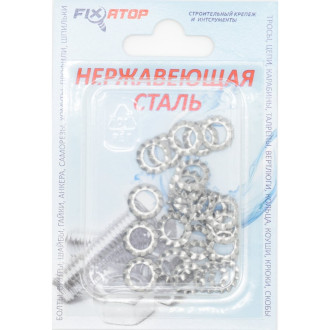 Стопорная шайба FIXATOP М6 DIN6798 A 25 шт.