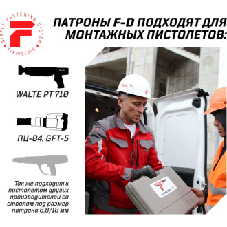 Патрон FIXPISTOLS F-D4
