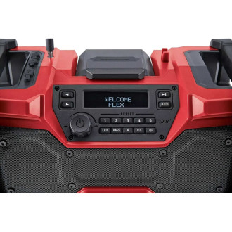 Цифровое аккумуляторное строительное радио FLEX 484857
