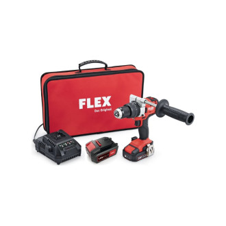 Двухскоростная аккумуляторная ударная дрель-шуруповерт FLEX PD 2G 18.0 S52 Promo