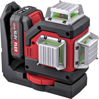 Перекрестный лазер FLEX ALC 3/360-G/R 10.8 Set
