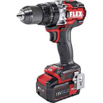 Двухскоростная аккумуляторная ударная дрель FLEX PD 2G 18.0-EC-HD/5.0 Set