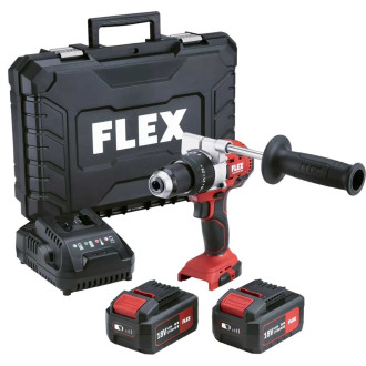 Аккумуляторный ударный шуруповерт FLEX PD 2G 18.0-EC FS55BC/5.0