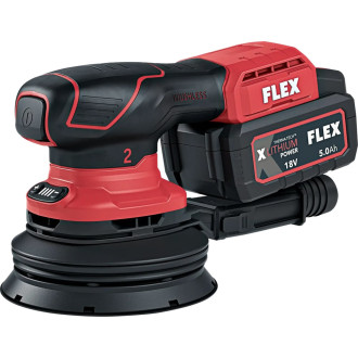 Аккумуляторная эксцентриковая шлифмашина FLEX ORE 2-125 18-EC/2.5 Set