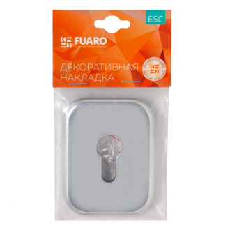Декоративная накладка под цилиндр Fuaro ESC 486-C SQ XL CP-8