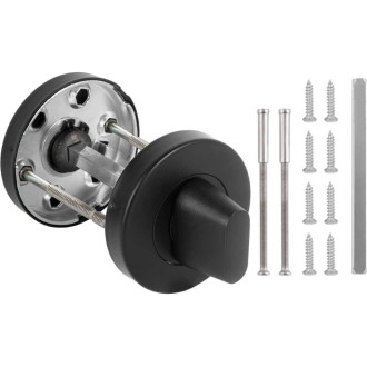Ручка поворотная Fuaro BK6.R.DSS201-02 (DSS-02-BK6) INOX 201 BLACK