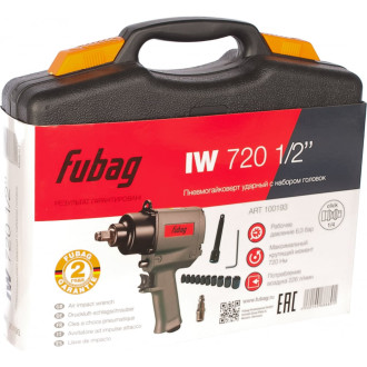 Ударный пневмогайковерт FUBAG IW720