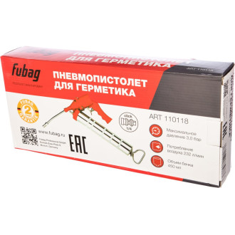 Пневмопистолет для герметика FUBAG PG198/3