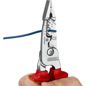 Инструмент для зачистки гармонизированных европейских кабелей Knipex KN-1376200ME