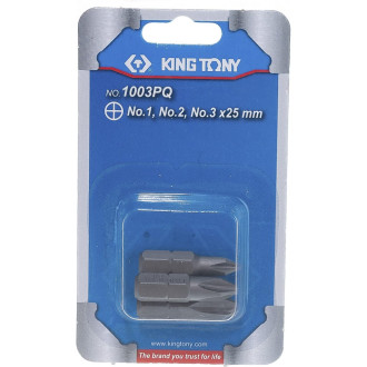 Набор бит вставок KING TONY 1003PQ
