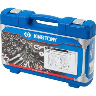 Универсальный набор инструментов KING TONY 7596MR