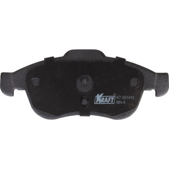 Передние колодки дисковые Renault Duster (10-)/Рено Дастер KRAFT KT 091419