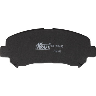 Передние колодки дисковые Nissan Qashqai / Ниссан Кашкай (07-13) X-Trail / Х-Трейл (07-15) KRAFT KT 091455