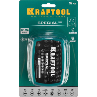 Набор специальных бит KRAFTOOL 2610-H32