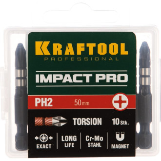 Биты KRAFTOOL Impact Pro