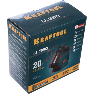 Лазерный нивелир KRAFTOOL LL360