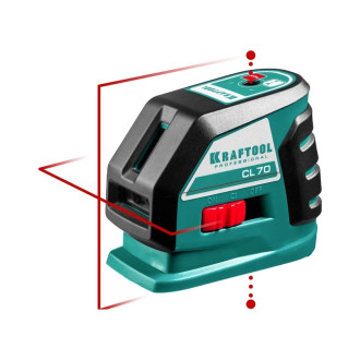 Линейный лазерный нивелир KRAFTOOL CL-70