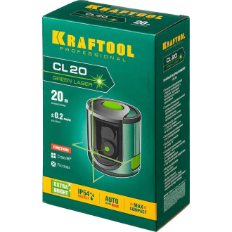 Лазерный нивелир KRAFTOOL CL 20
