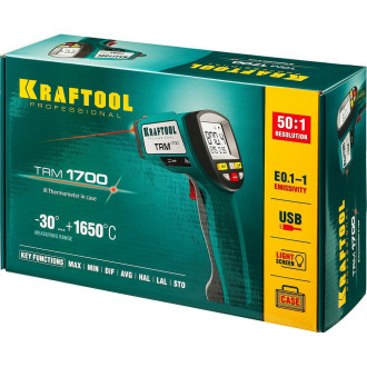 Инфракрасный пирометр KRAFTOOL TRM-1700