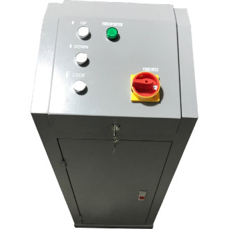 Короткий напольный ножничный подъемник KraftWell KRW3FS