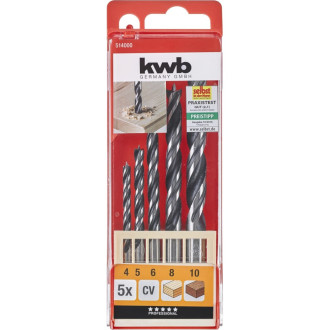 Набор сверл по дереву KWB 514000